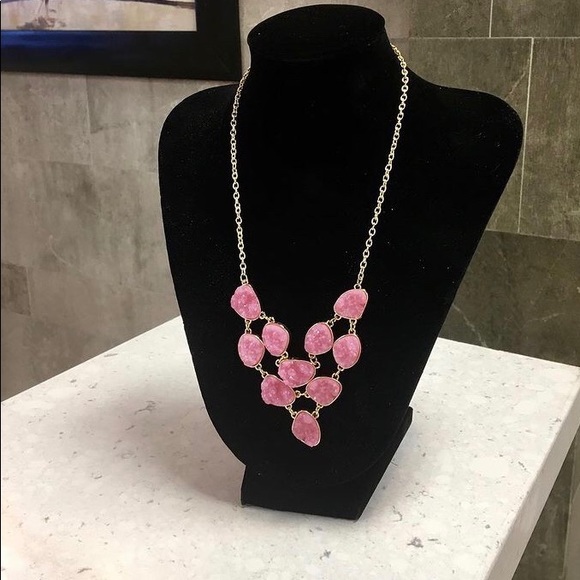 Sugarfix Jewelry - Sugarfix Faux pink and gold necklace.